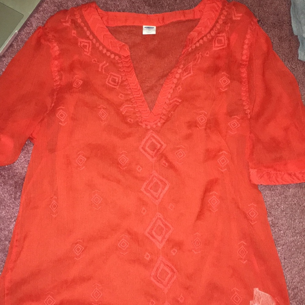 Sheer Beach Cover up Shirt